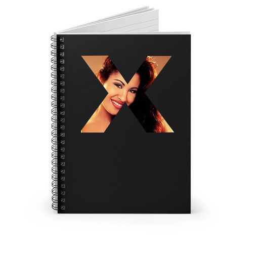 Selena Quintanilla Anything For Selena Reina De La Cumbia X Graphic Color Spiral Notebook