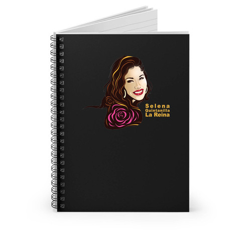 Selena Quintanilla La Reina Notorious Sqp 2 Spiral Notebook
