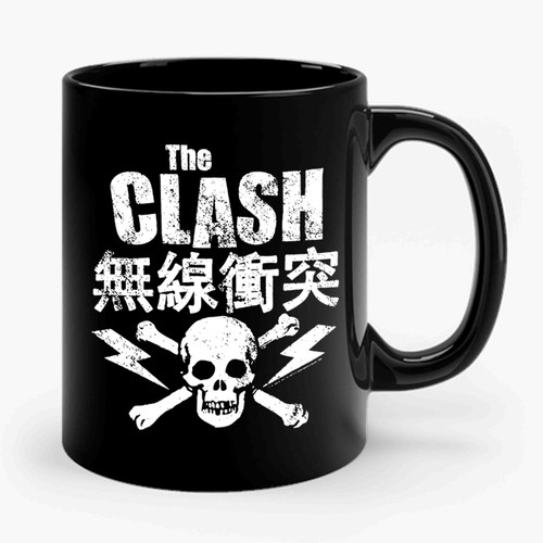 The Clash Punk Rock Joe Strummer London Calling Retro Vintage Ceramic Mug