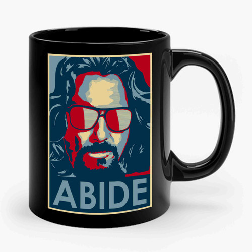 The Dude Abide The Big Lebowski Ceramic Mug