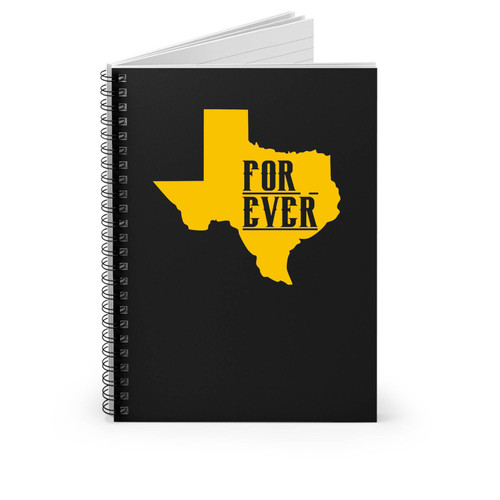 Texas Forever Vintage Spiral Notebook