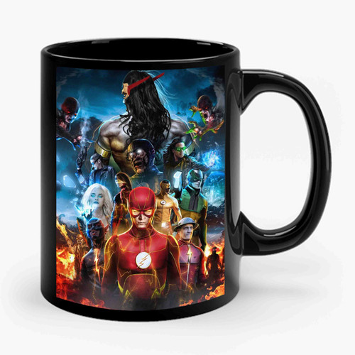 The Flash Movie Cover Ceramic Mug