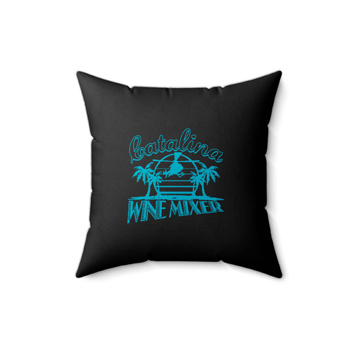 Catalina Wine Mixer Square Pillow Cover