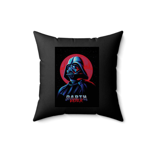 Darth Vader Red Square Pillow Cover