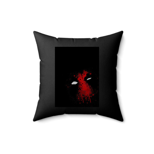 Deadpool Eye Painting Art Square Pillow Cover