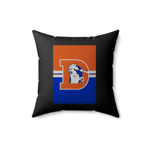 Denver Broncos Old Logo Square Pillow Cover