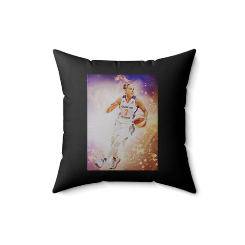 Diana Taurasi Phoenix Mercury Wnba Square Pillow Cover