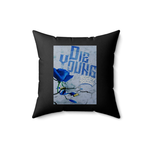 Die Young Single Album Cover By Roddy Ricch Square Pillow Cover
