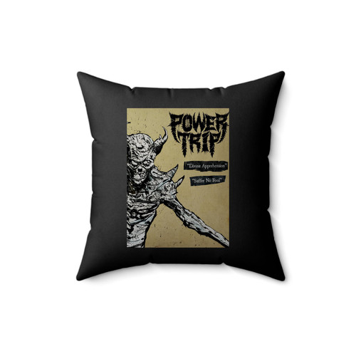 Divine Apprehension Power Trip Square Pillow Cover Divine Apprehension Power Trip Square Pillow Cover