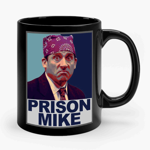 The Office Michael Scott Prison Mike Ceramic Mug
