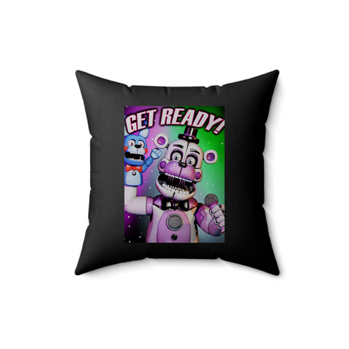 Five Nights At Freddys Get Ready Square Pillow Cover