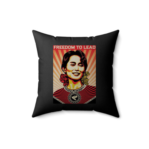 Freedom Er Lead Square Pillow Cover
