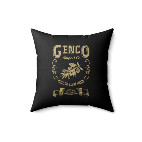 Genco Import Olive Oil Square Pillow Cover