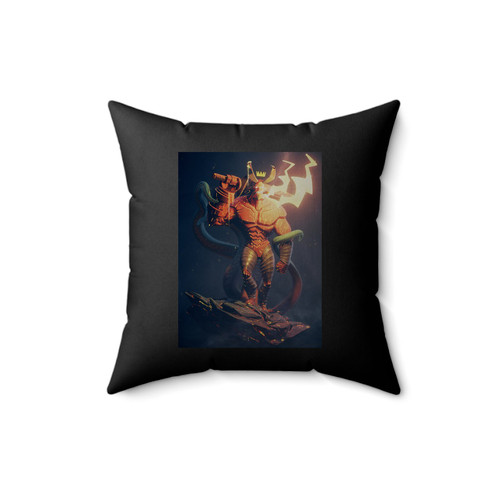 Hellboy's Mike Mignola Square Pillow Cover