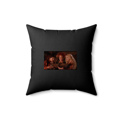 Hocus Pocus Sanderson Spell Book Square Pillow Cover