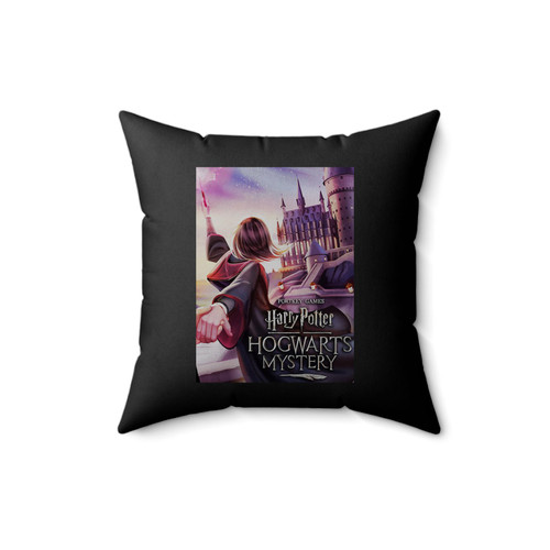 Hogwarts Mystery Romance Square Pillow Cover