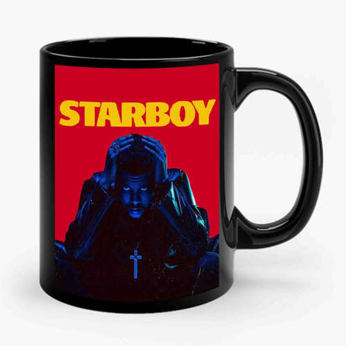 The Weeknd Starboy Music Album Cover Ceramic Mug
