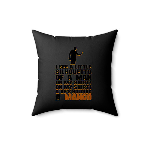 I See A Little Silhouette Of A Man Square Pillow Cover I See A Little Silhouette Of A Man Square Pillow Cover
