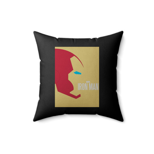 Iron Man Mask Square Pillow Cover