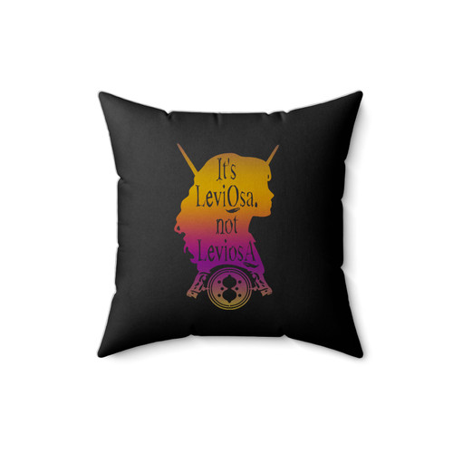 It's Leviosa Not Leviosa Hermione Square Pillow Cover