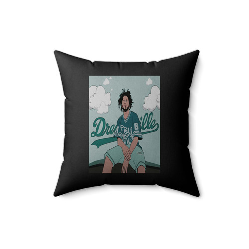 J Cole Nothing Can Stop Me Square Pillow Cover