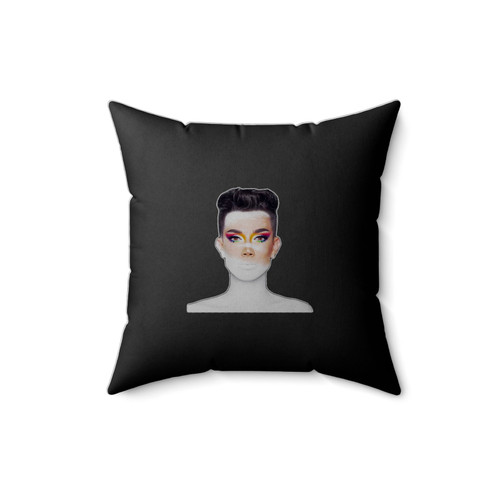 James Charles Photo Beauty Square Pillow Cover