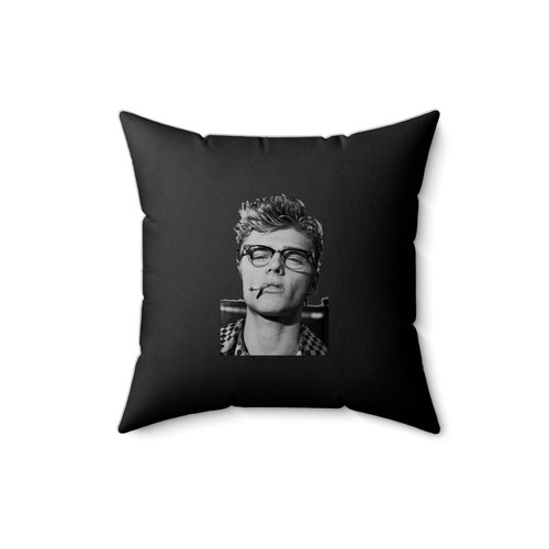 James Dean Glasses Square Pillow Cover