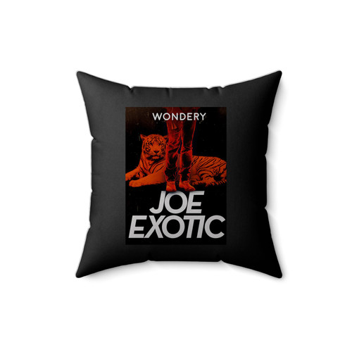 Joe Exotic Tiger King Wondery Square Pillow Cover