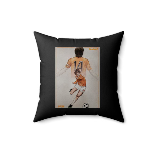 Johan Cruyff On Behance Square Pillow Cover
