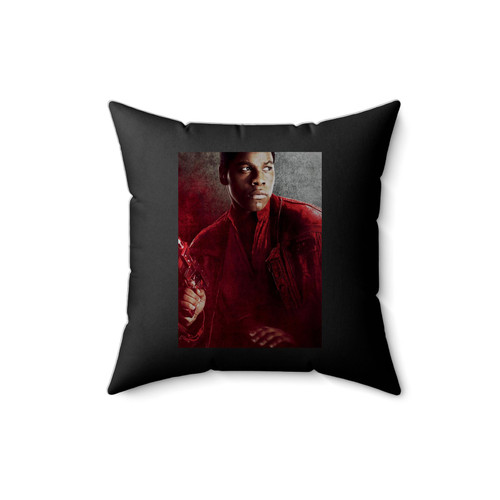 John Boyega Star Wars Last Jedi Square Pillow Cover