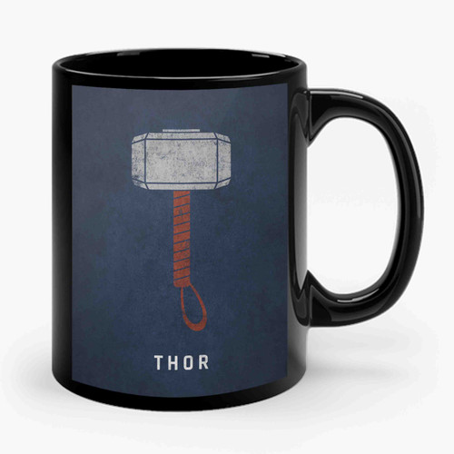 Thor Logo Superhero Avengers Ceramic Mug