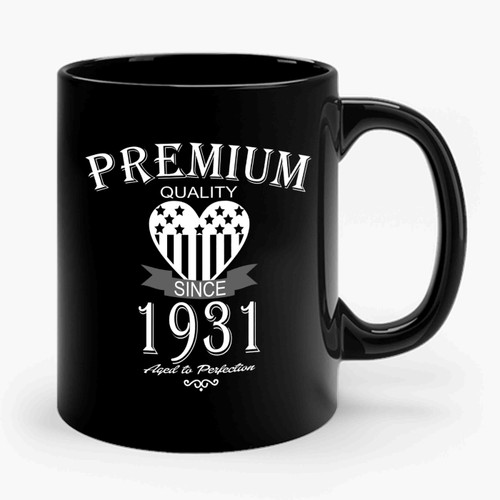 1931 Aged To Perfection 85th Birthday Gift Ceramic Mug