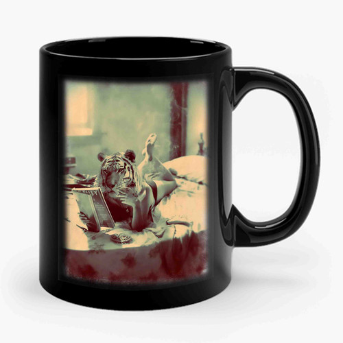 Tiger Head Lion Tigresse Hipster Swag Dope Supreme Ceramic Mug