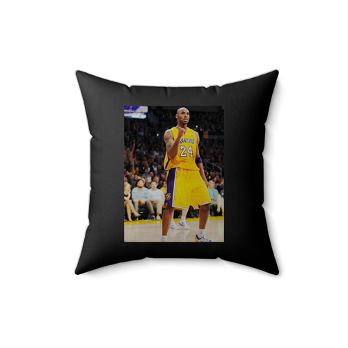 Kobe Bryant Game Winners Square Pillow Cover