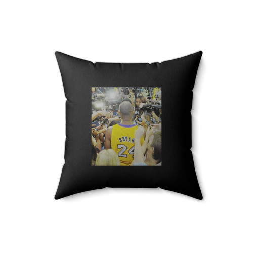 Kobe Bryant Last Game 1 Square Pillow Cover