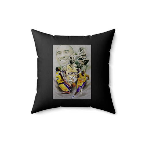 Kobe Bryant World Class Basket Balll Legend Square Pillow Cover