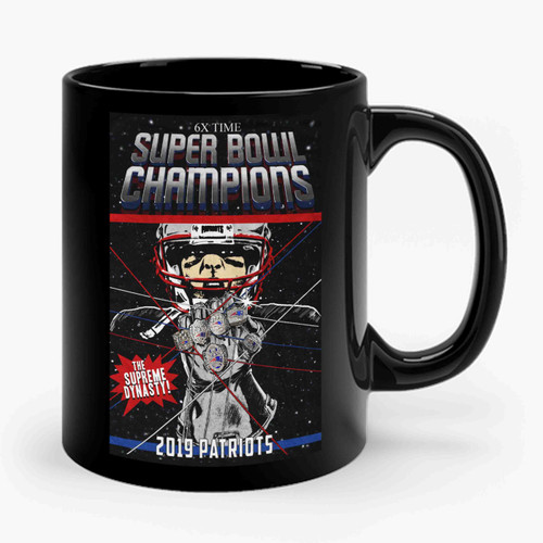 Tom Brady Thanos Patriots Ceramic Mug