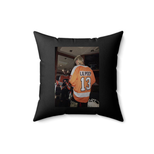 Lil Peep On We Heart Square Pillow Cover
