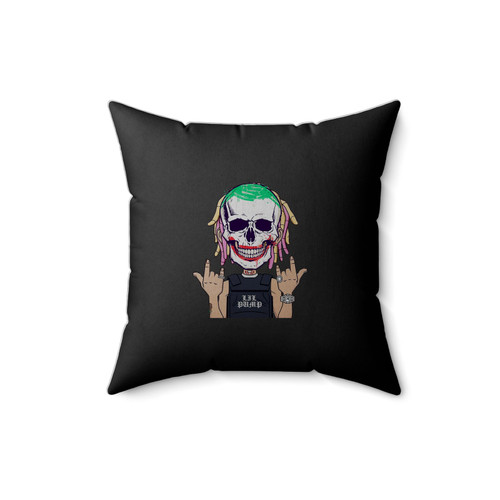 Lil Pump Bad Clown Square Pillow Cover