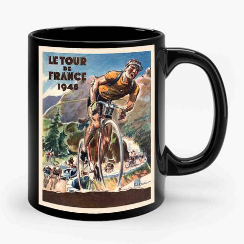 Tour De France 1948 Ceramic Mug