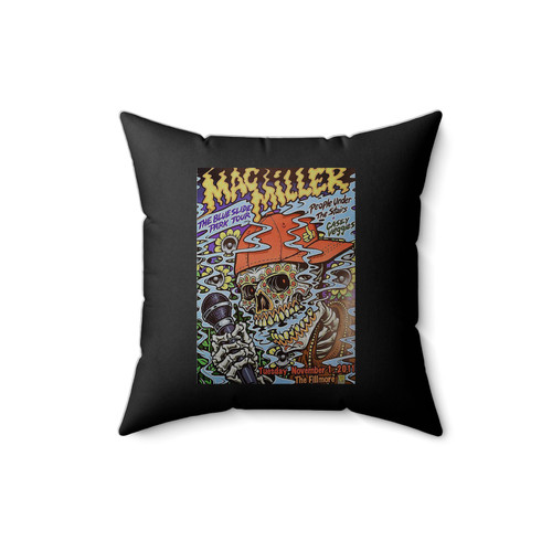 Mac Miller The Blue Slide Park Tour Square Pillow Cover