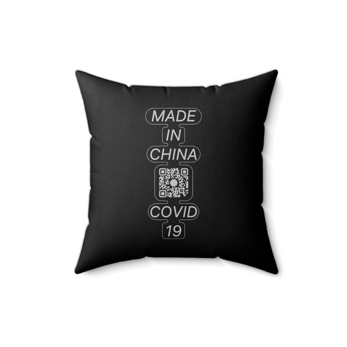 Made In China Covid 19 Square Pillow Cover