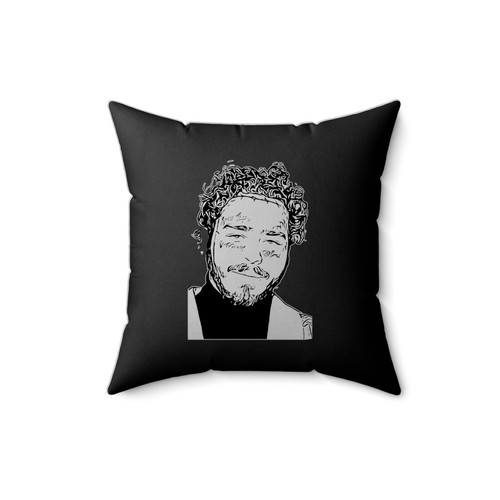 Malone Face Beerbongs And Bentleys Stoney Square Pillow Cover