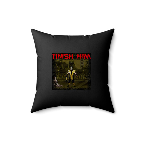 Mk The Scorpion Flame Square Pillow Cover