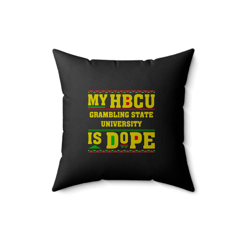 My Hbcu Grambling State Square Pillow Cover