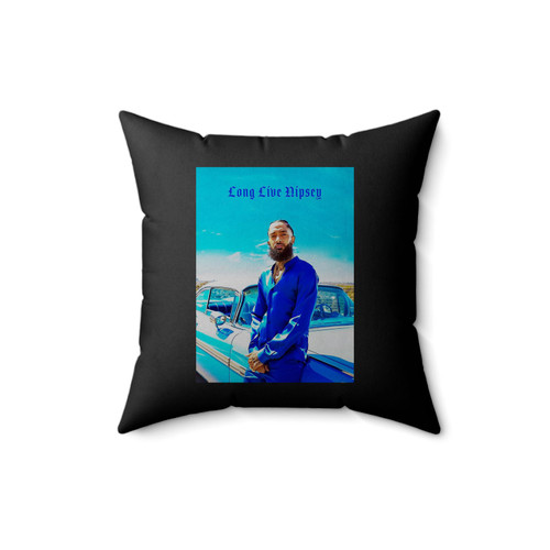 Nipsey Hussle Long Live Square Pillow Cover