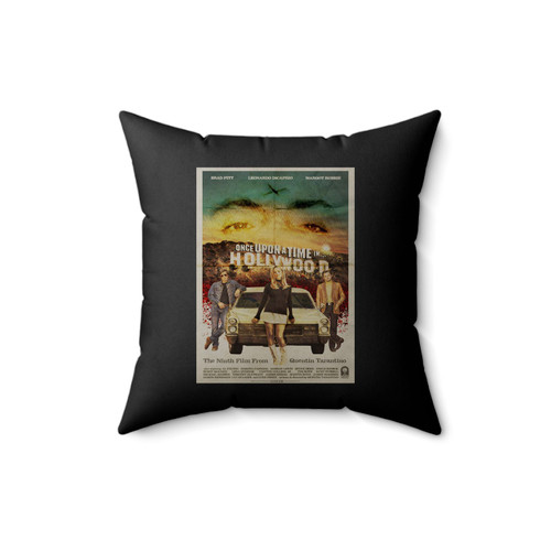 Once Upon A Time In Hollywood Retro Square Pillow Cover