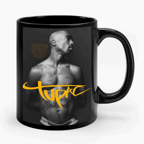 Tupac Shakur Rapper Ceramic Mug