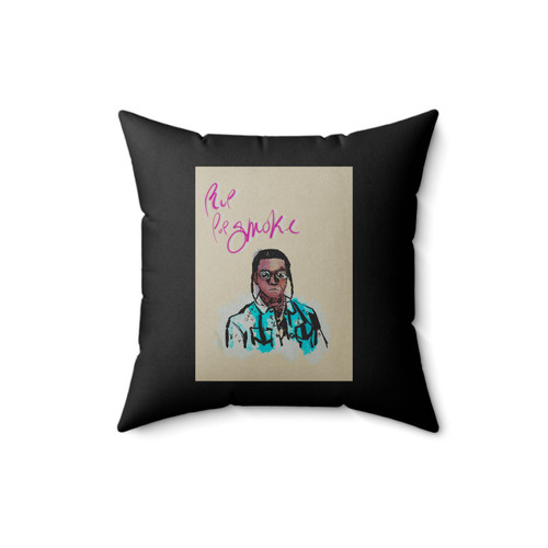 Pop Smoke Sketch Square Pillow Cover