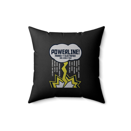 Powerline World Tour Square Pillow Cover
